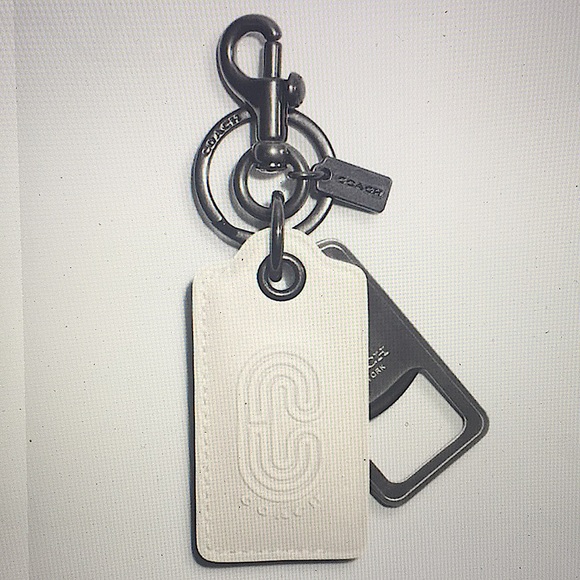 (UNISEX) COACH BOTTLE OPENER KEY FOB / KEYCHAIN - Picture 9 of 11